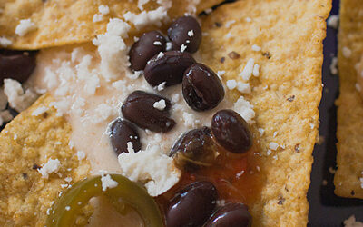 Black and White Nachos