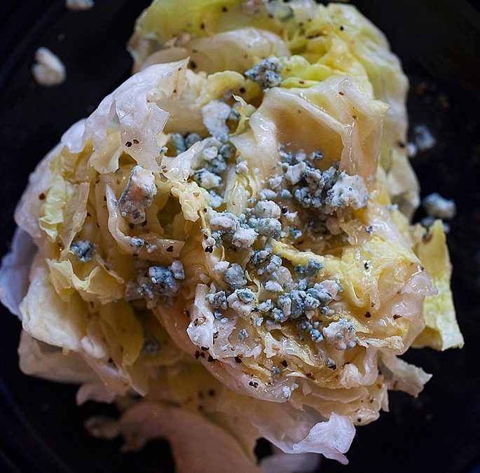 “The Wedge” Salad with Bleu Cheese Vinaigrette