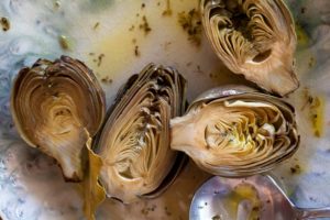 marinated baby artichokes