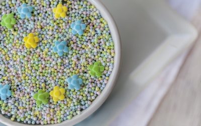 No-Bake Chocolate Cheesecake Mousse with Summertime Sprinkles