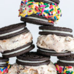 oreo ice cream sandwiches with sprinkles photo by Jackie Alpers for Refinery29