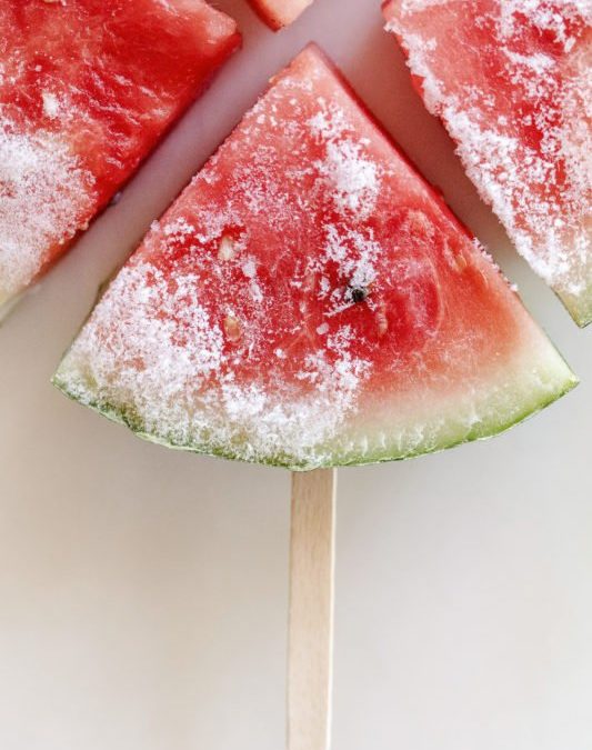 Frozen Watermelon Wedges