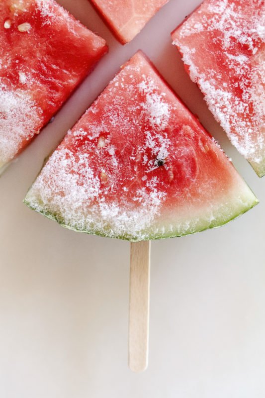 watermelon ice pops recipe photo by Jackie Alpers