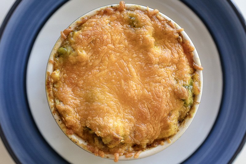 Gooey, Creamy, Cheesy Chicken and Broccoli Casserole