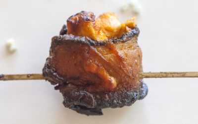 Buffalo Chicken “Rumaki” Bites