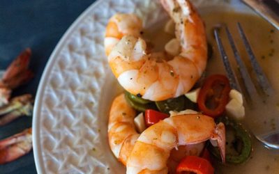 Sicilian Shrimp with Hot Peppers and Lots of Garlic