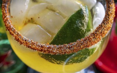 Chelada Beer Cocktail with Lime & Tajin