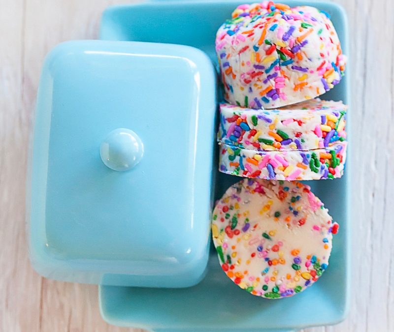 Rainbow Sprinkles Compound Butter