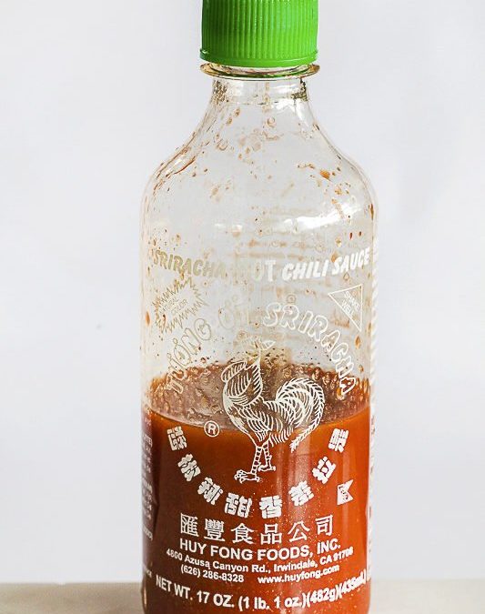 Sriracha Lime Vinaigrette Salad Dressing