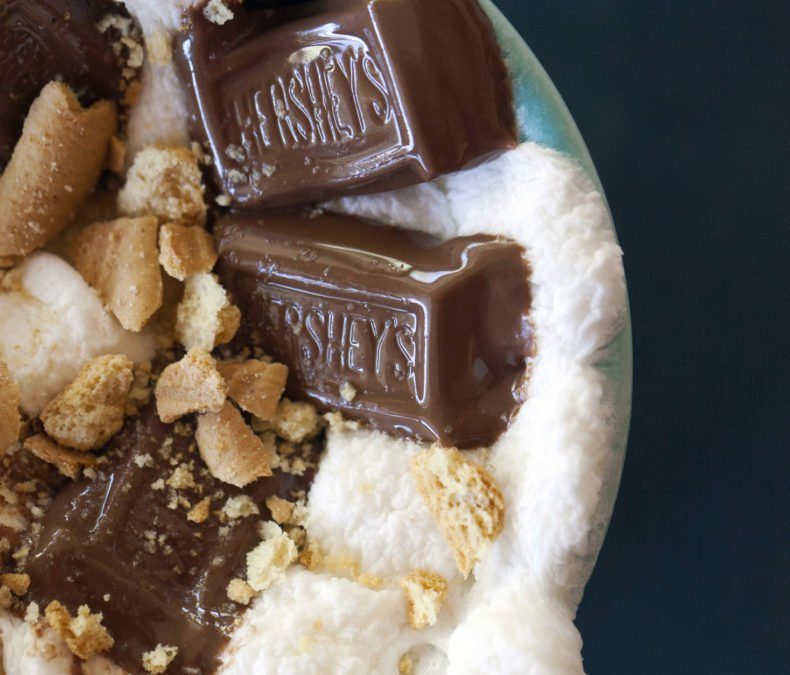 S’mores Brownie In A Mug