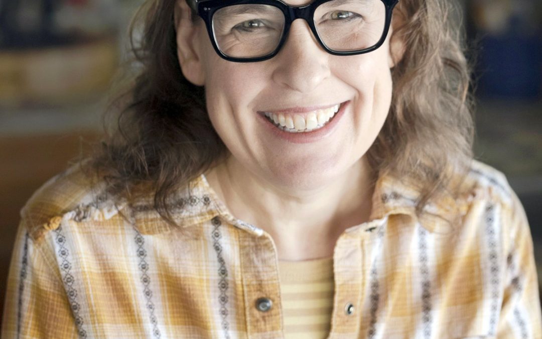 Portrait of food photographer and cookbook author Jackie Alpers in Tucson, Arizona