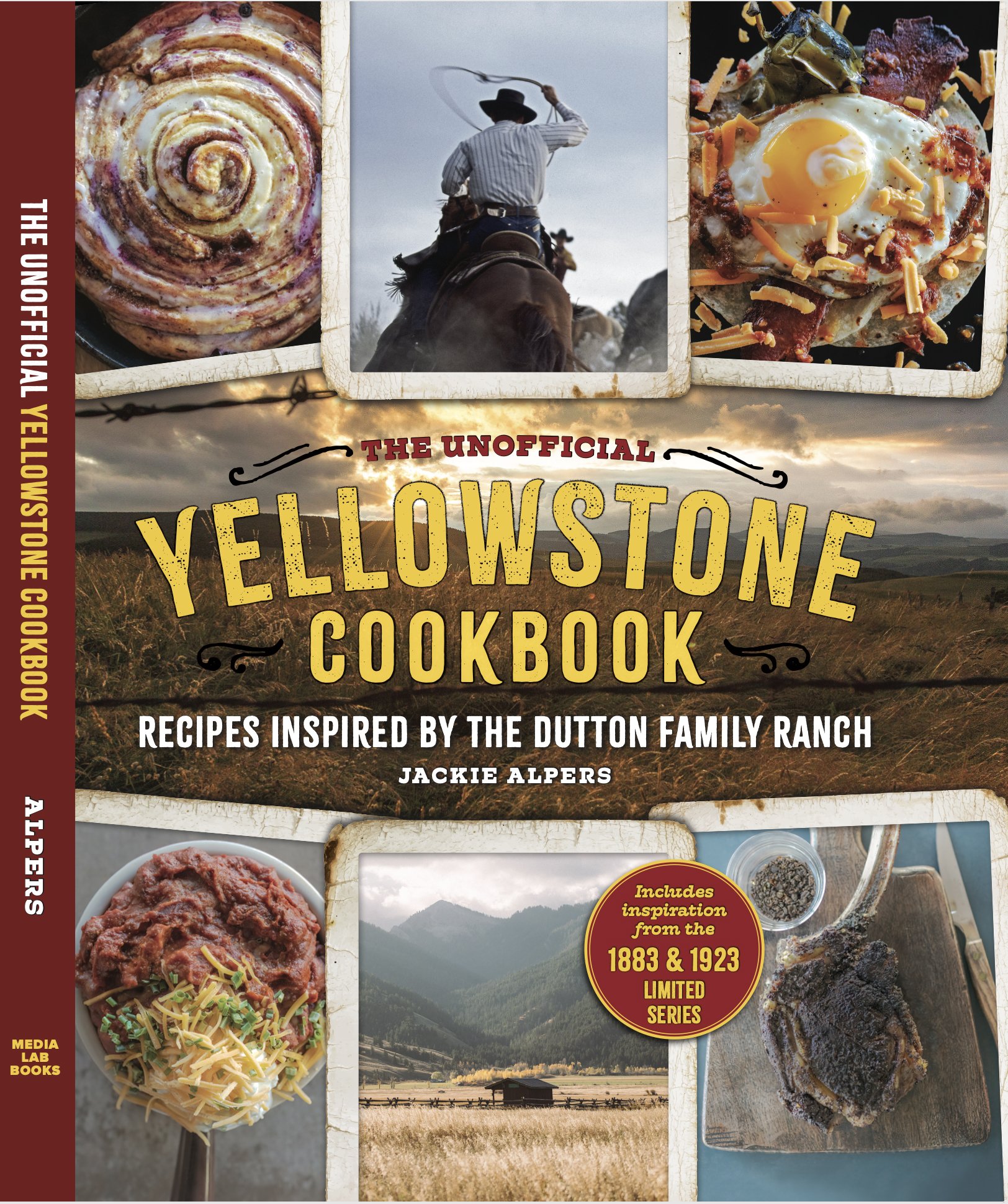 The Unofficial Yellowstone Cookbook Cover | Recipes | Jackie Alpers