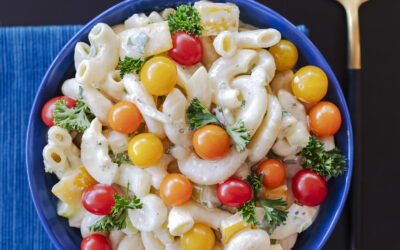 Parmesan Ranch Macaroni Salad