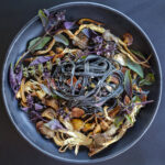 Inspired by Tim Burton's modern gothic visuals in the television show Wednesday