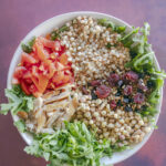 The Sonoran Stetson chopped salad with Basil-Ranch salad dressing, smoked salmon. Recipe and photo by Jackie Alpers